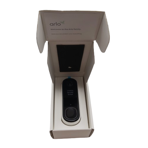 Arlo Doorbell Camera AVD4001-100AUS With Box And Charger