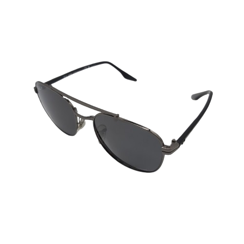 Ray-Ban RB3688 Men’s Double-bridge Round Polarized Sunglasses *Screw In Arm Needs Replacing* (WR 1366790)