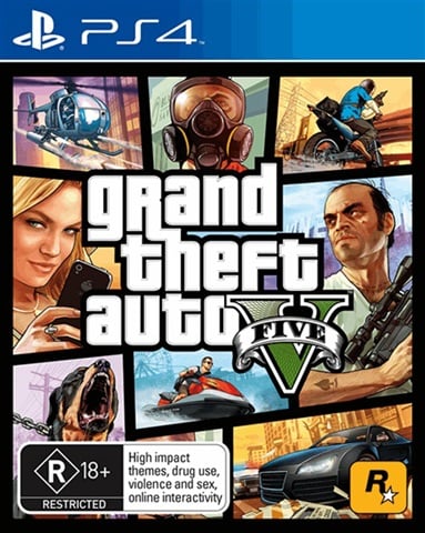 Grand Theft Auto 5 PS4 (GE)
