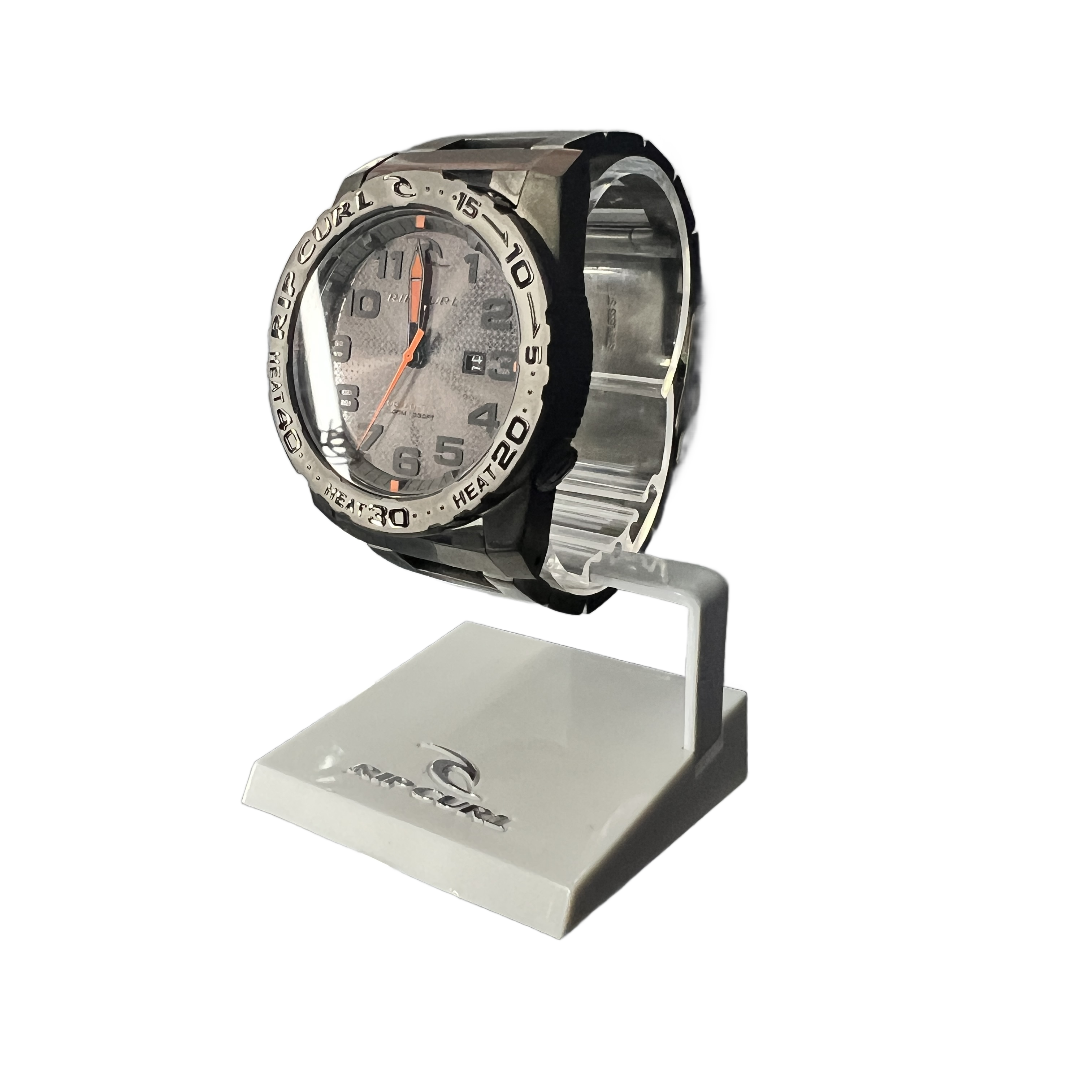 Rip Curl Cortez 2 XL Grey Steel Band Watch (MK)