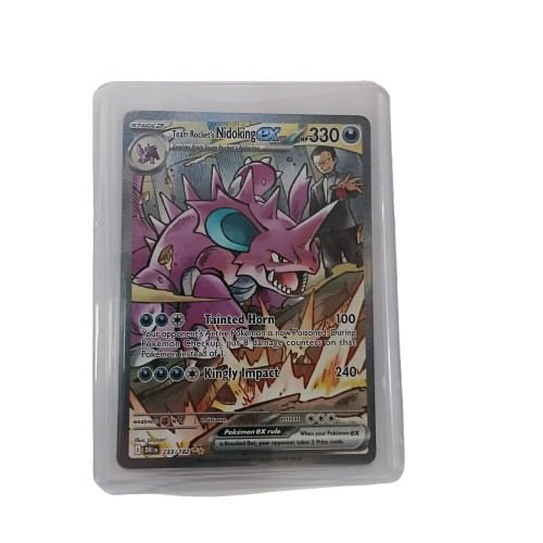 Pokémon Card – Team Rocket’s NidokingEX (Ungraded), Like New Condition (NA)