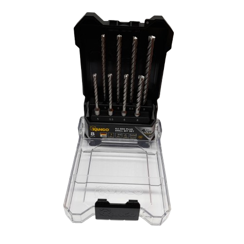 Kango K4 8 Piece SDS Plus Drill Bit Set K4SPDS842 (LN)