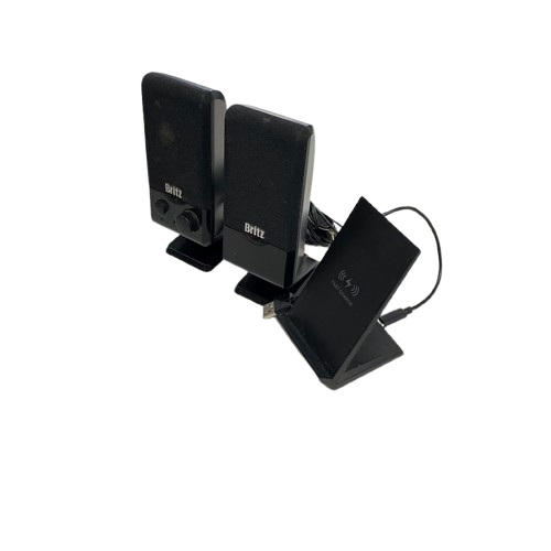 BRITZ Multimedia Speakers x 2 (NG)