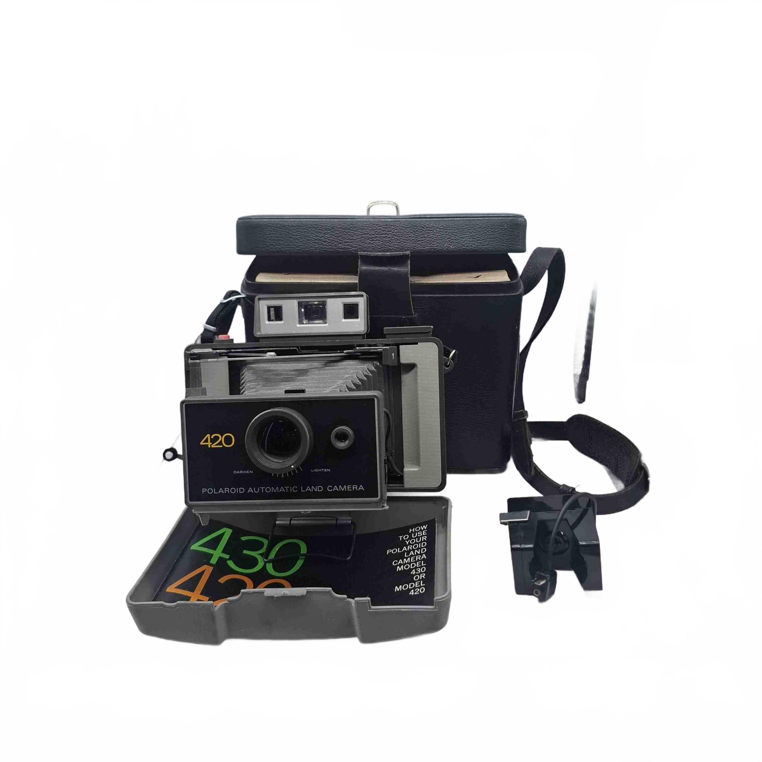 Polaroid Camera 420 With Spare Film and Hard Case (WR 1431854)
