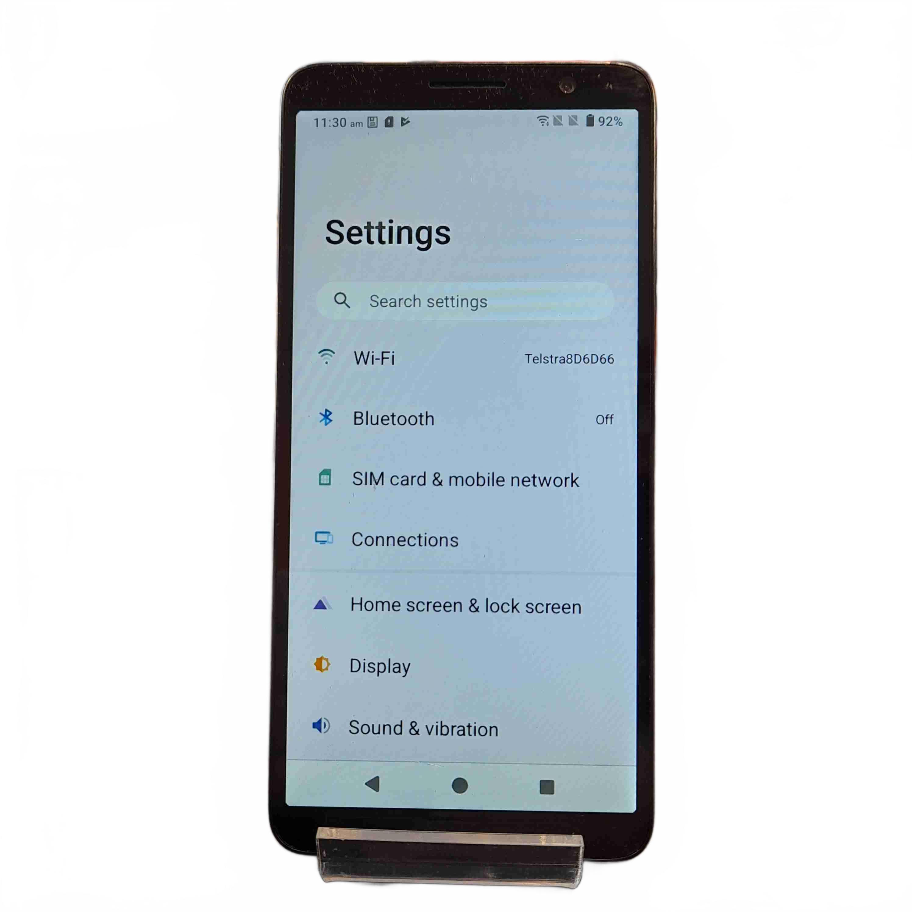 TCL 501 T433D 32GB Black With Earphones (GE)
