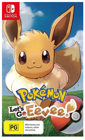 Pokemon Lets Go Eevee Nintendo Switch Game Very Good Condition No Manual
