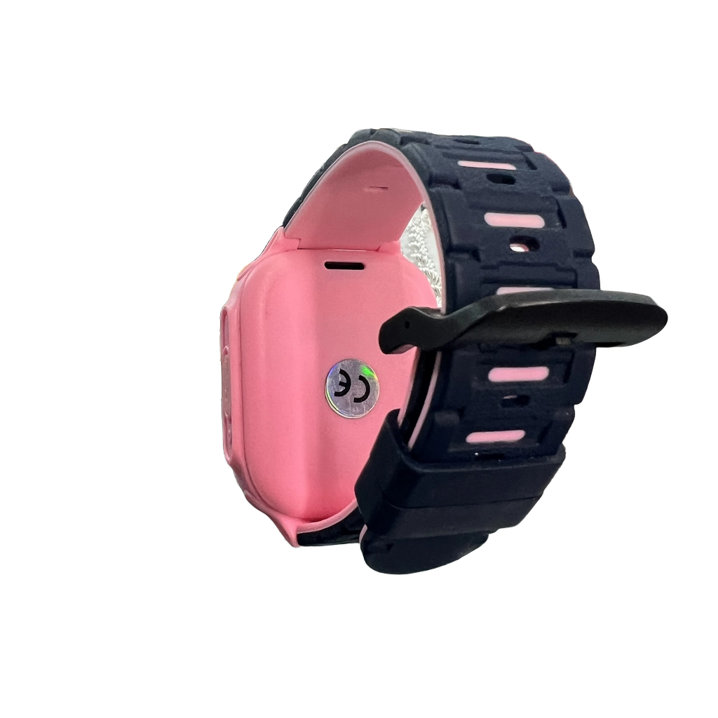 Ladies Brave Smartwatch with Pink Rubber Band (MK)