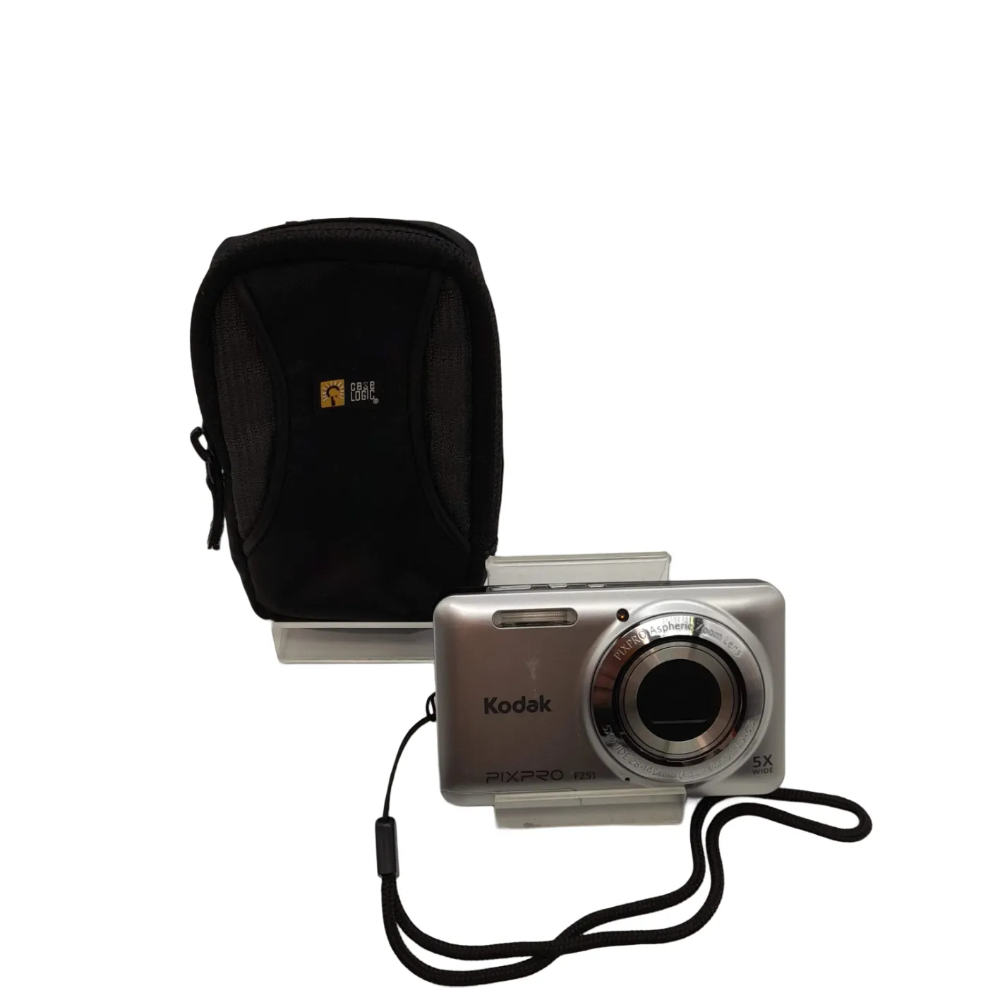 Kodak PixPro FZ51 Silver Digital Camera with Charger and Bag (WL 1353033)