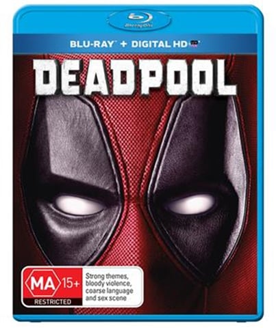 Deadpool (MA15+) 2016 Blu Ray, Good Condition (GE)