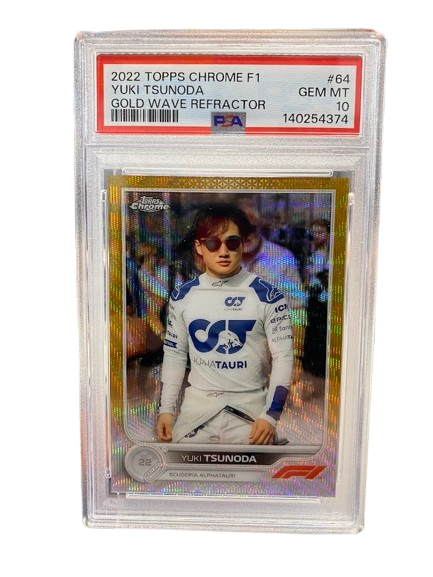 Yuki Tsunoda PSA Trading Card (140878) (NG)
