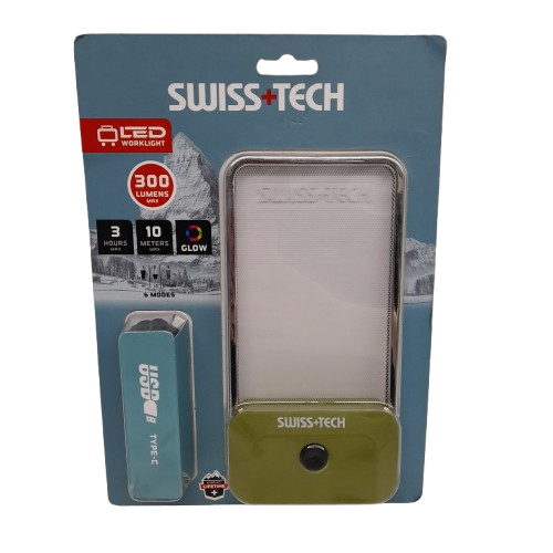 SWISS+TECH 0383441 300L LED Worklight in Packet (MR)