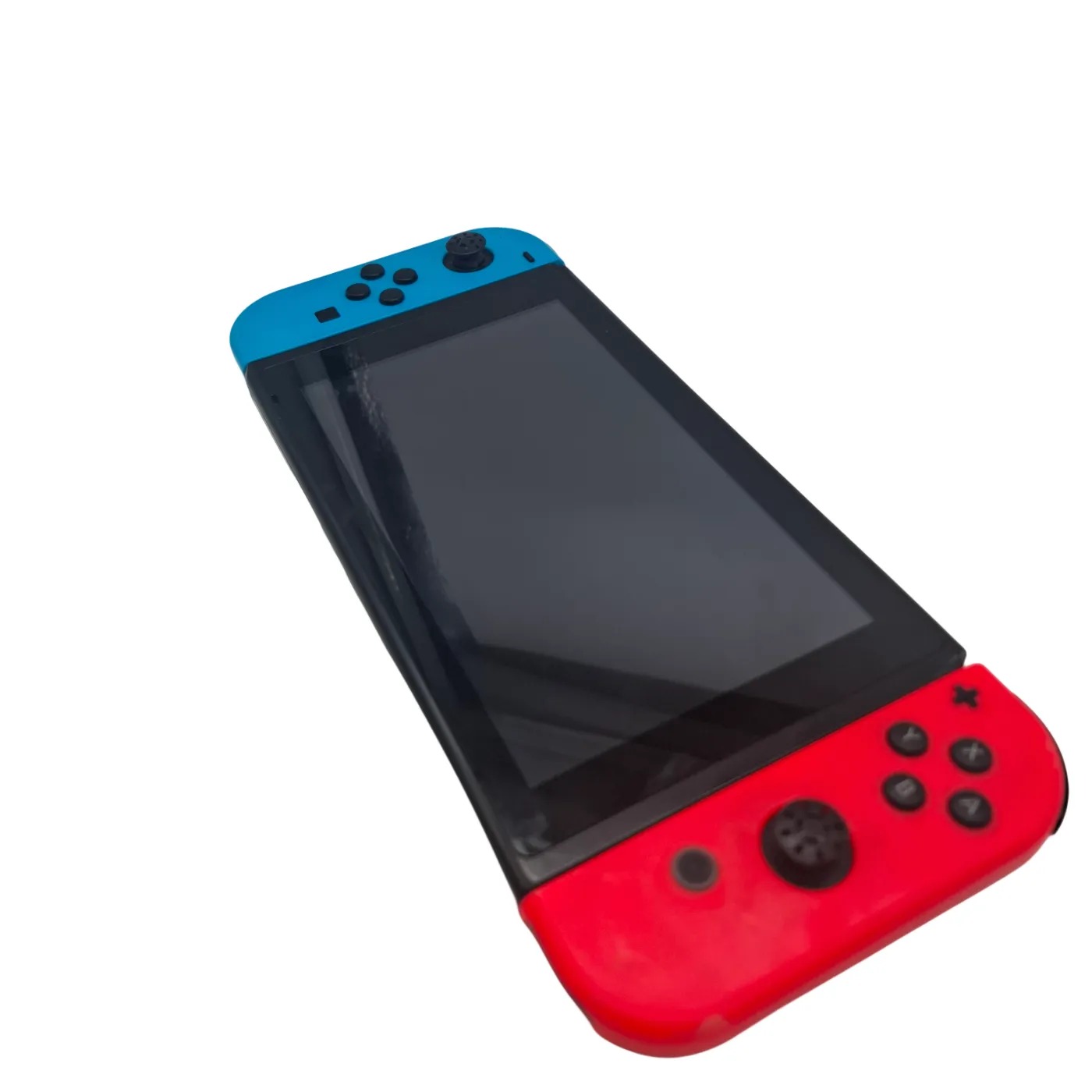 Nintendo Switch Console HAC-001 Red Blue with Dock and HDMI *No Charger & Rubber on JoyCon* (WR 1423661)