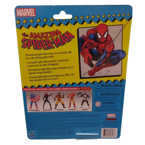 Hasbro Marvel The Amazing Spider-Man With Pizza 6in Figure, Like New (CP 1344792)