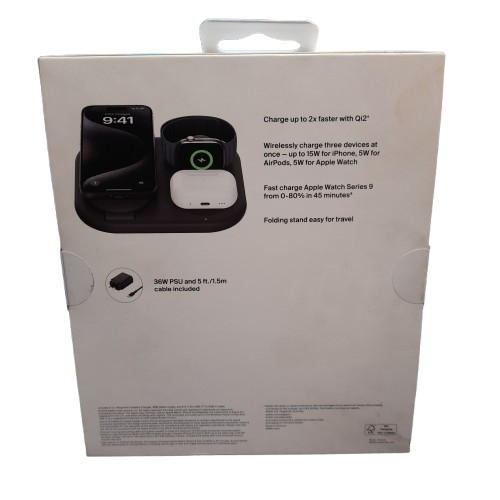 Belkin Boost Charge 3-in-1 Wireless Charger (LN)