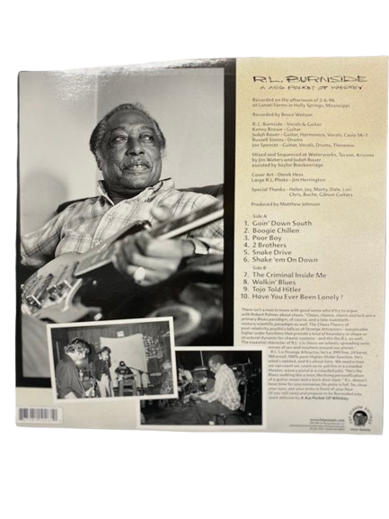 R.L. Burnside Burnside on Burnside Vinyl Album (NG)
