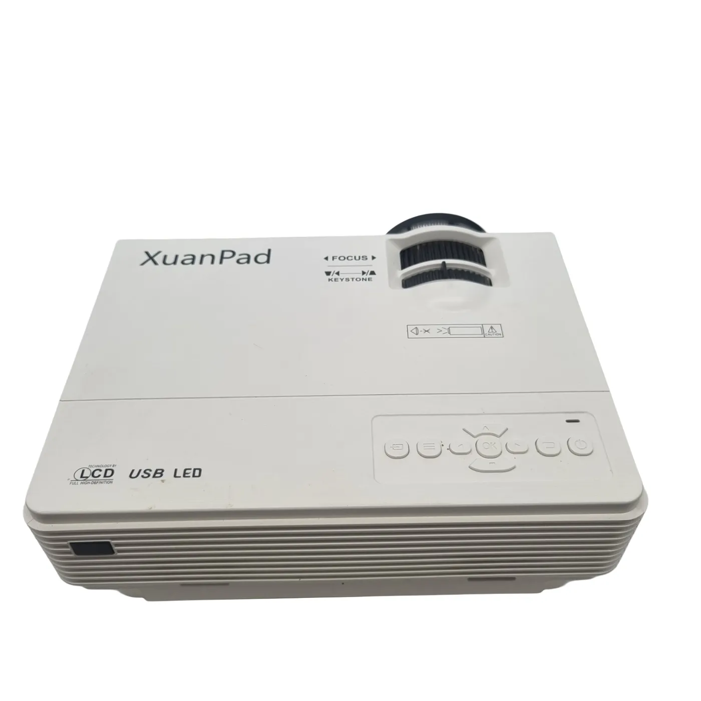 Xuanpad M8-F Mini Projector With Remote & Power Cable (WR)