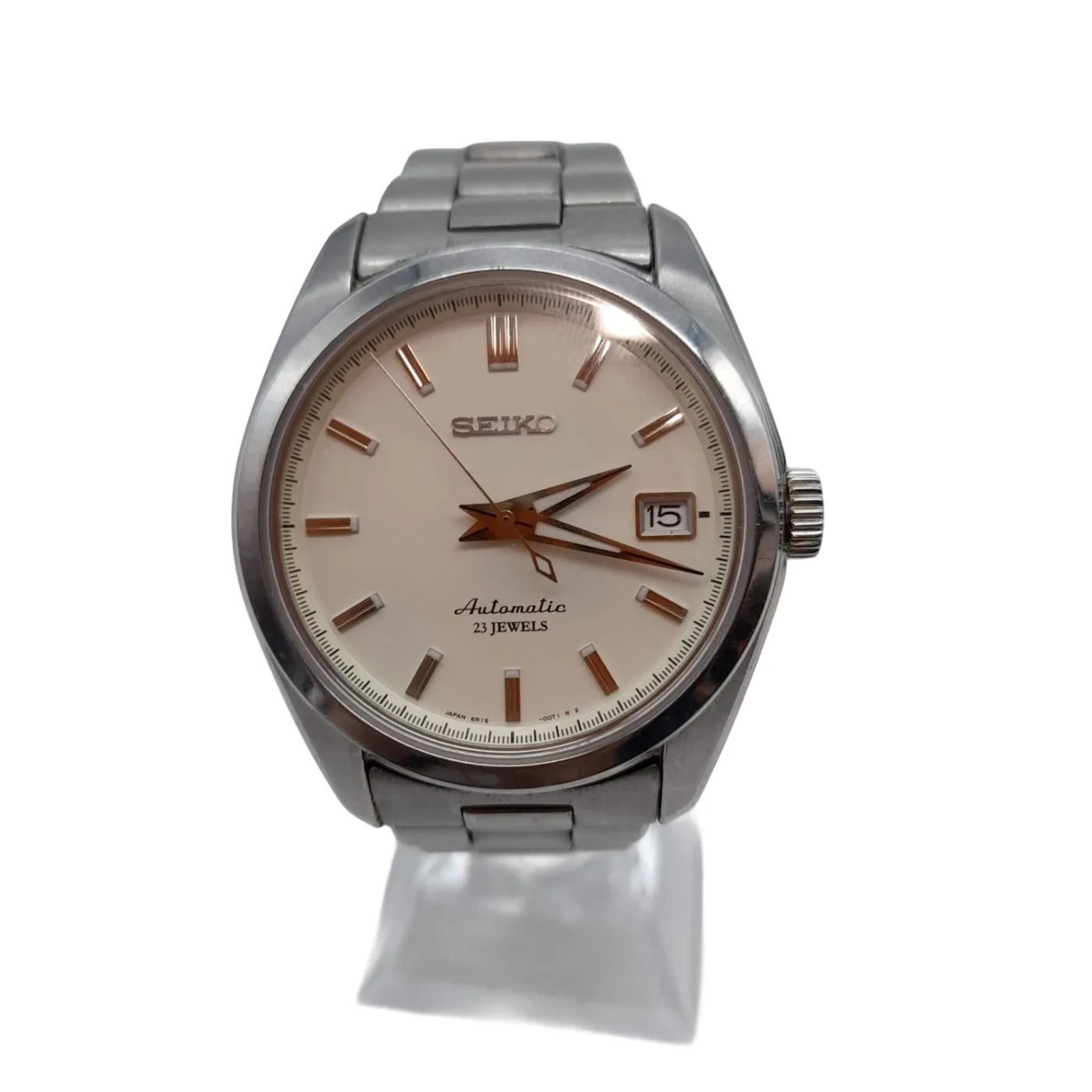 Seiko 6R15-00C1 Men’s Automatic Watch with Stainless Steel Band In Box With Spare Links  (WL 1409694)
