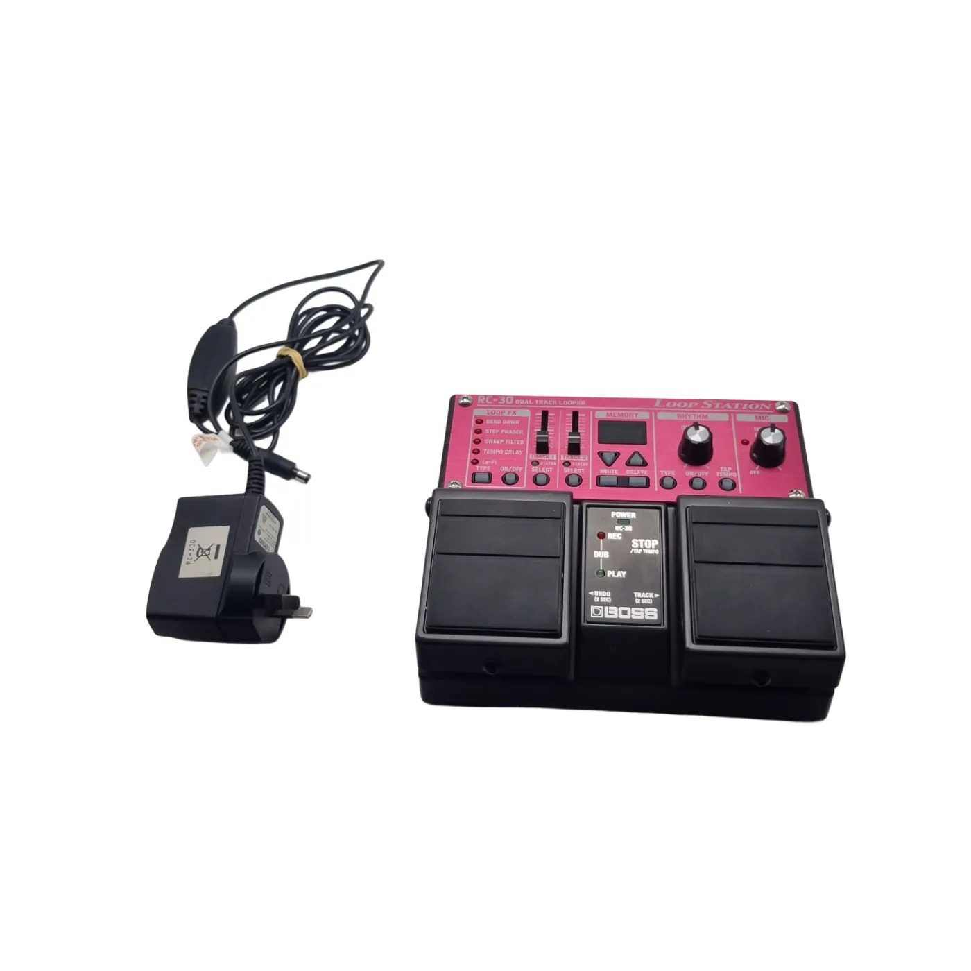 BOSS RC-30 Loop Station Dual Track Looper Pedal In Box With Power Cord (WR 1406491)