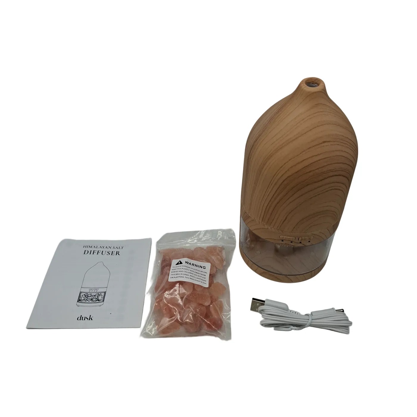 Dusk Himalayan Salt Electric Wooden Diffuser (WR 1410708)