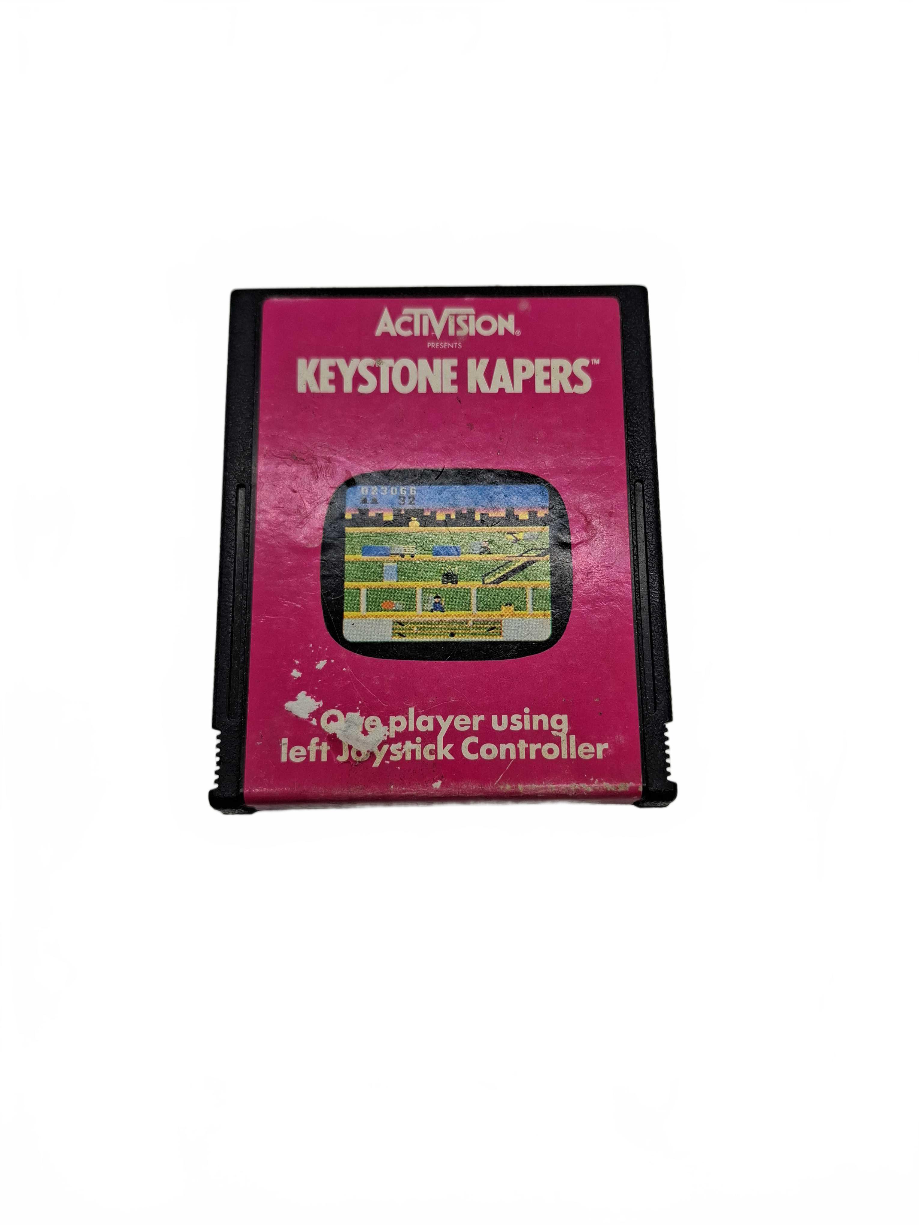 Atari Game Cartridge Keystone Kapers (WR 1430059)