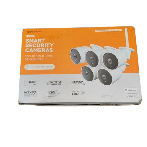 Cocoon Security Cameras 5 Pack In Box