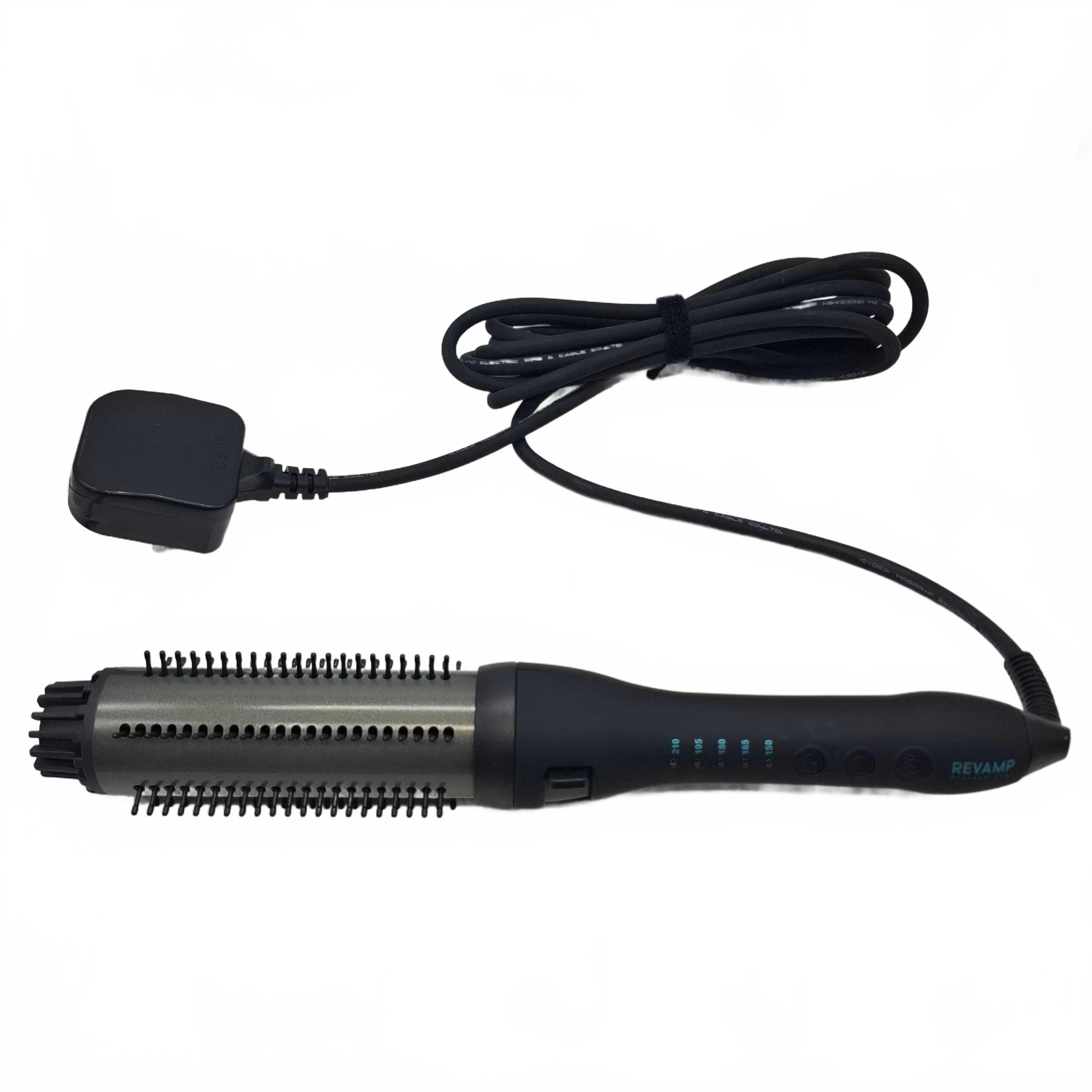 Revamp Progloss Perfect Finish Hot Styling Brush BR-1500 + Box *UK Wall Plug* (WR 1424914)