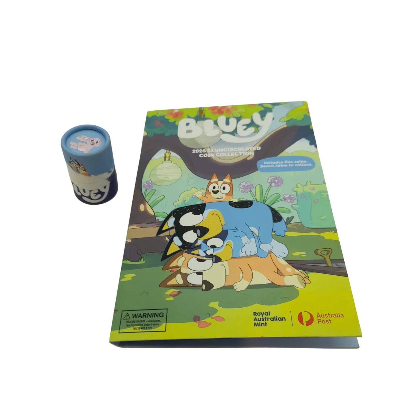 Bluey Coin Collection 2026 – 5 Coins + Ram Roll (WL 1422724)