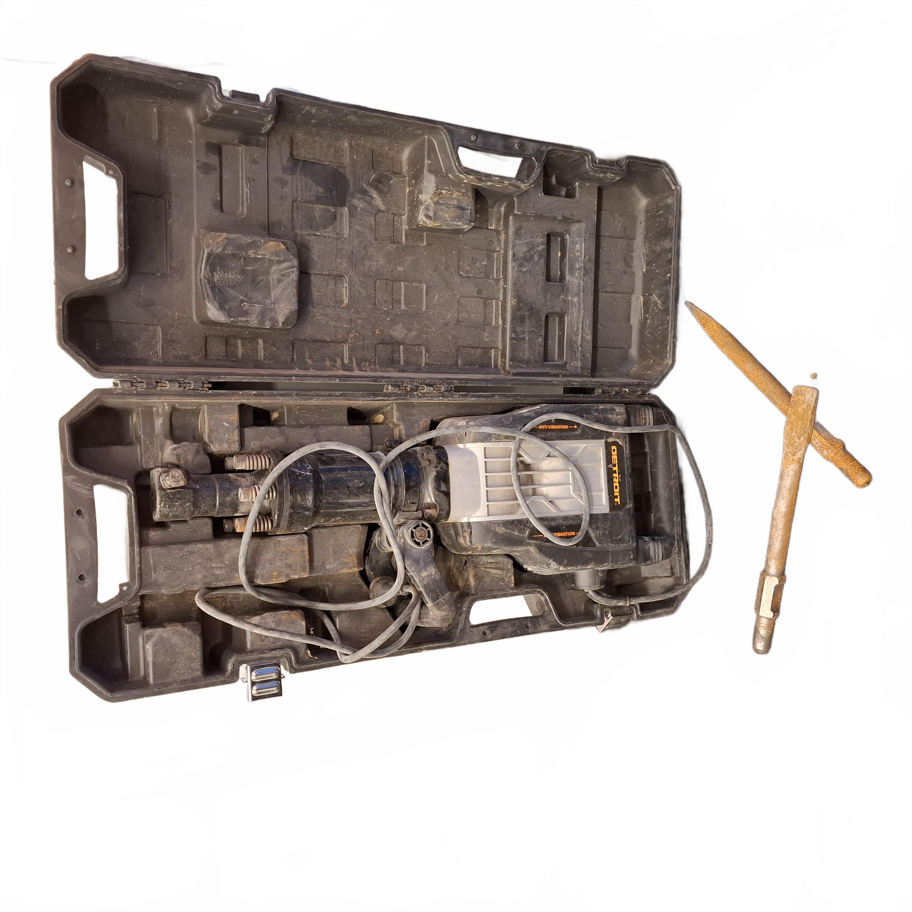Detroit Demolition Hammer DETDMH1700 240V 1700W 30mm Hex (JN)Pickup