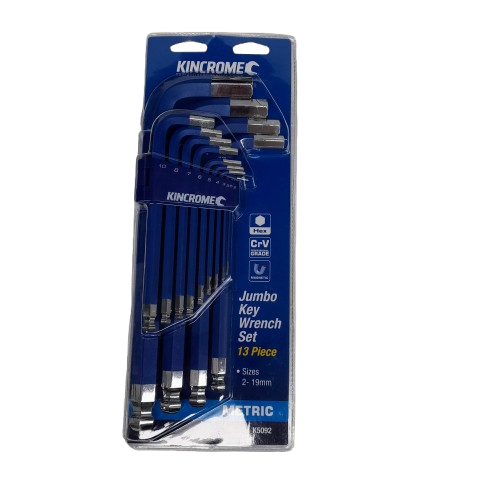 Kincrome K5092 13Pce Jumbo Key Wrench Set Like New