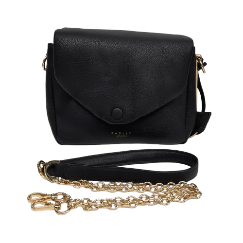 Radley H7525001 Mallow Street Small Flap Over Crossbody Bag Black (MR)