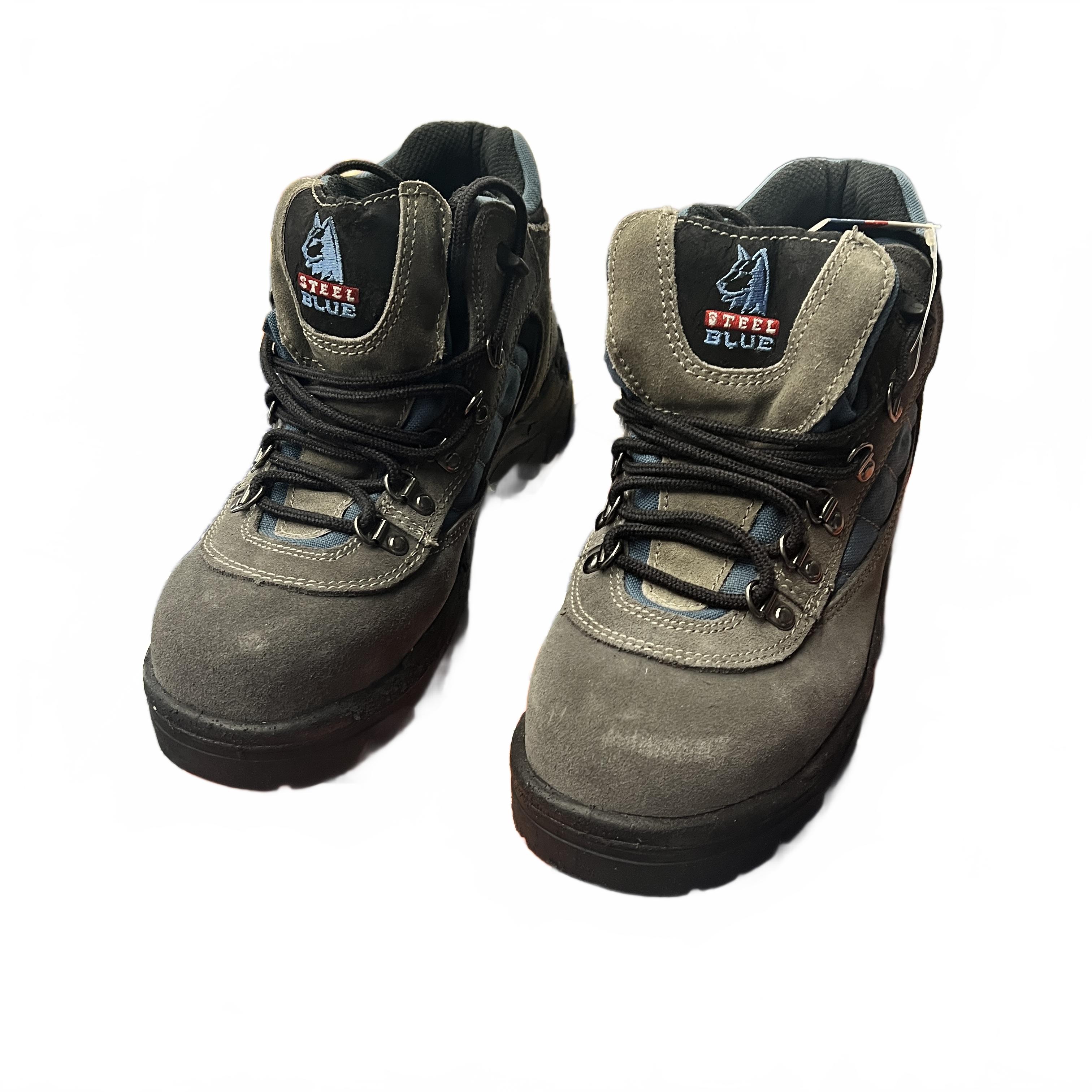 Steel Blue Boots Bluegrey Size US 9.5 (MK)