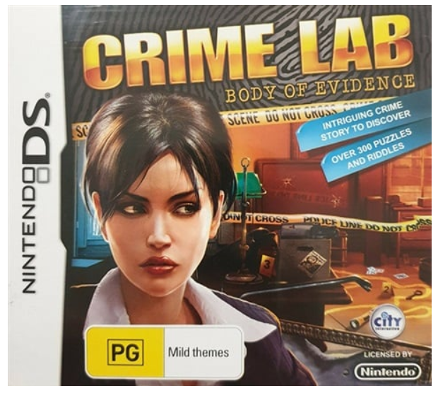 Crime Lab Body Of Evidence Nintendo DS Cartirdge Only Good Condition (CP-1353452)
