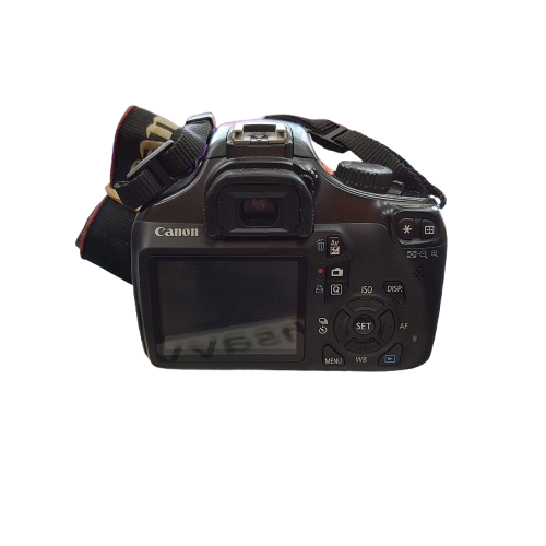Canon Camera EOS1100D With Battery, Charger, 2x Lenses And Carry Bag