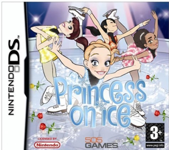 Princess On Ice Nintendo DS Cartridge Only Good Condition (CP-1353450)