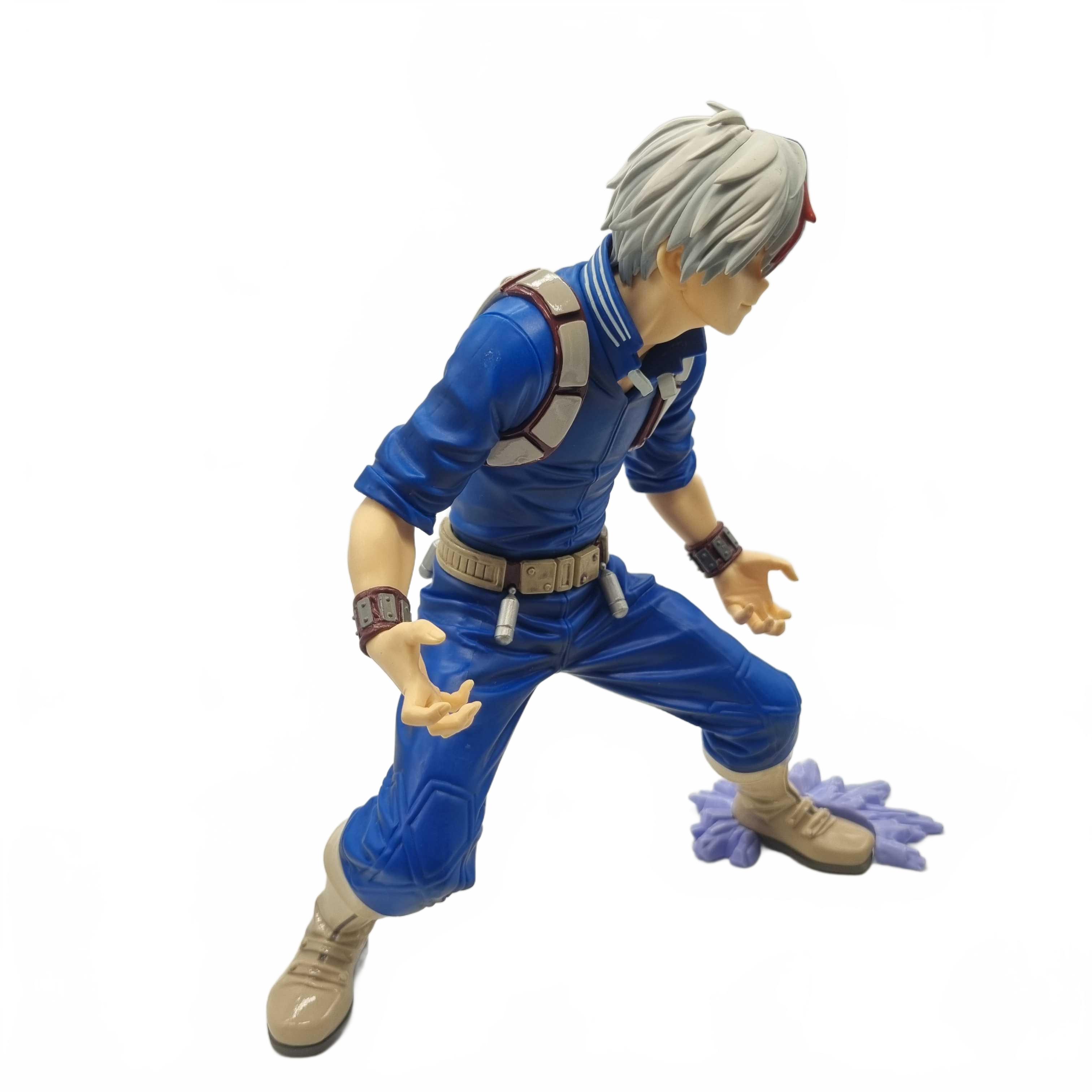 My Hero Academia Shoto Todoroki Figurine Blue With Ice Foot Attachment (WR 1424622)