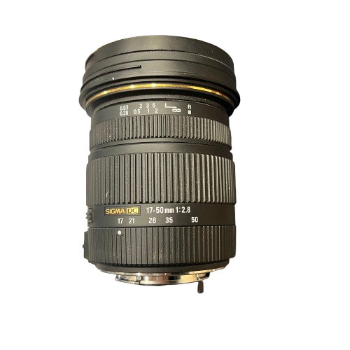 Sigma 17-50mm f/2.8 EX DC OS HSM Lens (Canon EF) (MK)