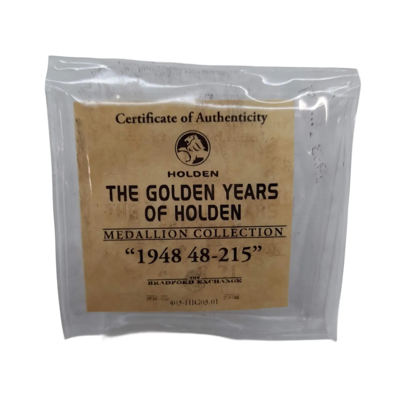 The Golden Years of Holden 1948 48-215 Gold Coin (WL 1409195)