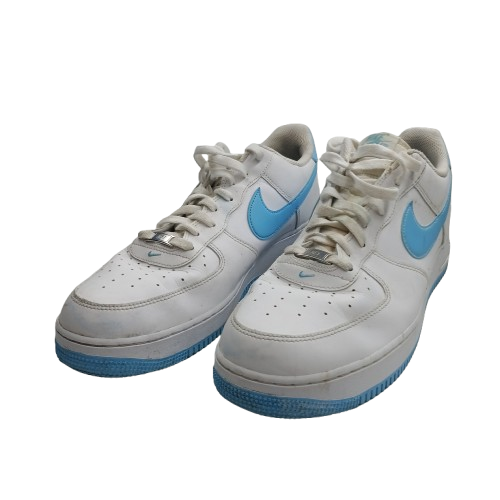 Nike Air Force 1 White Aquarius Blue White Size 13 (NA 1433682)