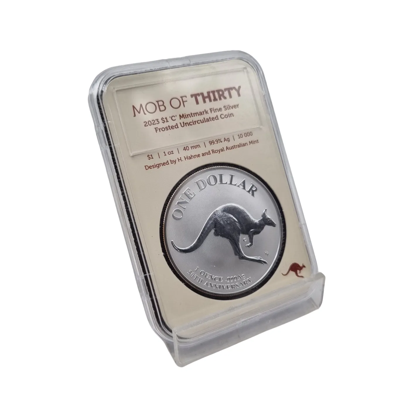 2023 Mob of Thirty 1 Ounce Silver Coin (C Mintmark) (WR 1402484)