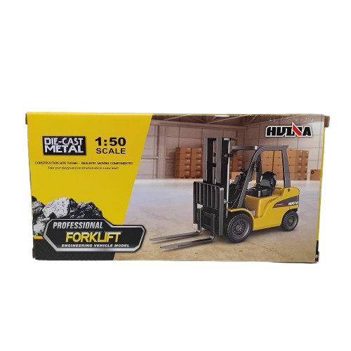 Huina 1:50 Alloy Diecast Forklift [CP] – Second Hand Item In Box