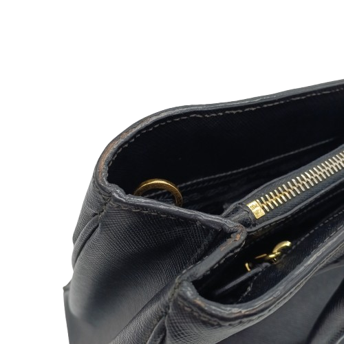 Prada Saffiano Galleria LA Medium Handbag With Cerificate Of Authenticity – Good Condition * Some Wear* No Side Strap Included  (CP)