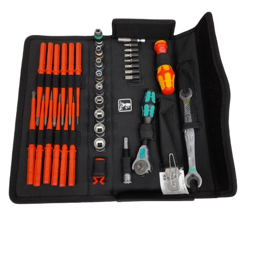 Wera Kraftform Kompakt W1 35Pce Maintenance Set Like New