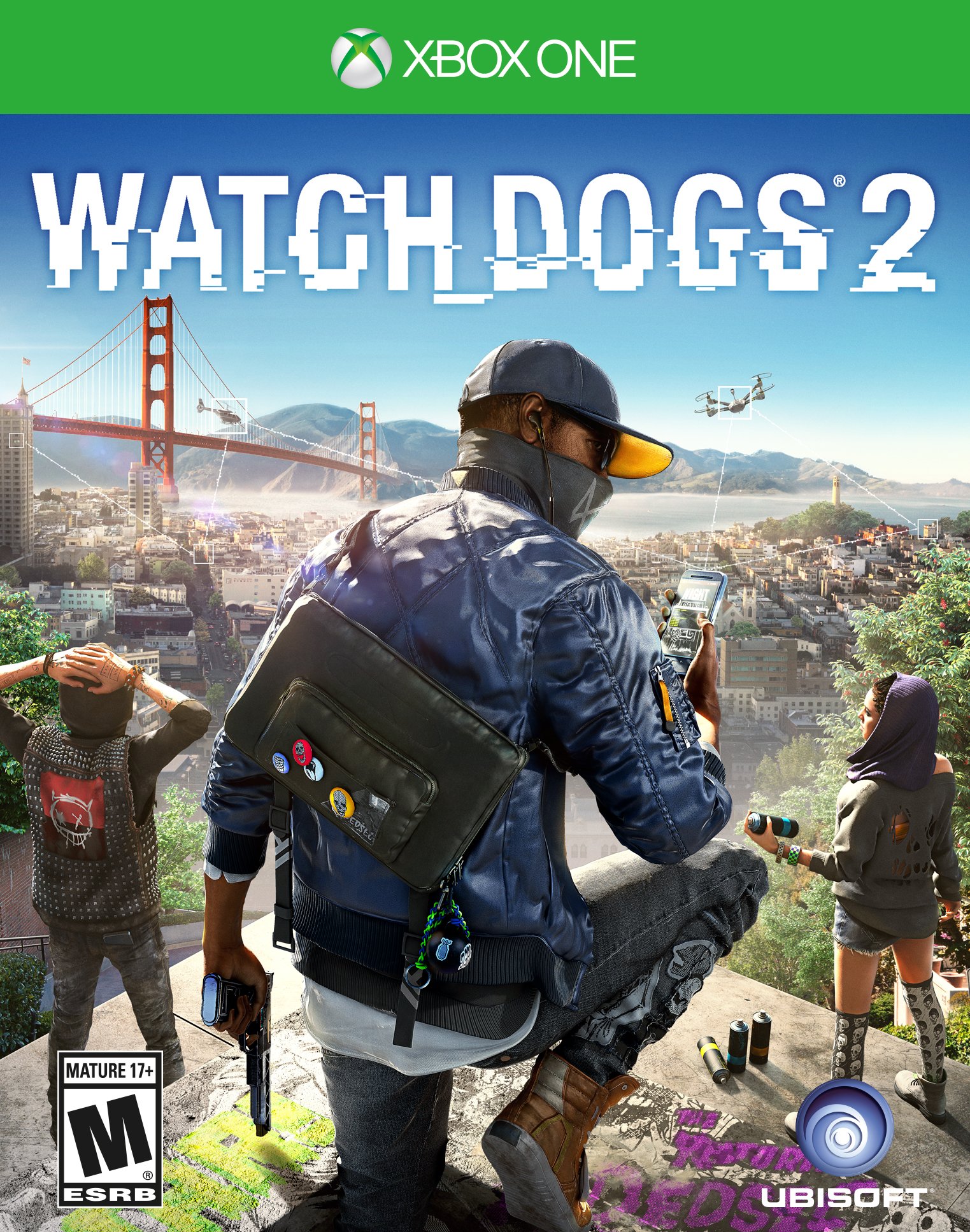 Watch Dogs 2 Xbox One Game (WL 1363980)