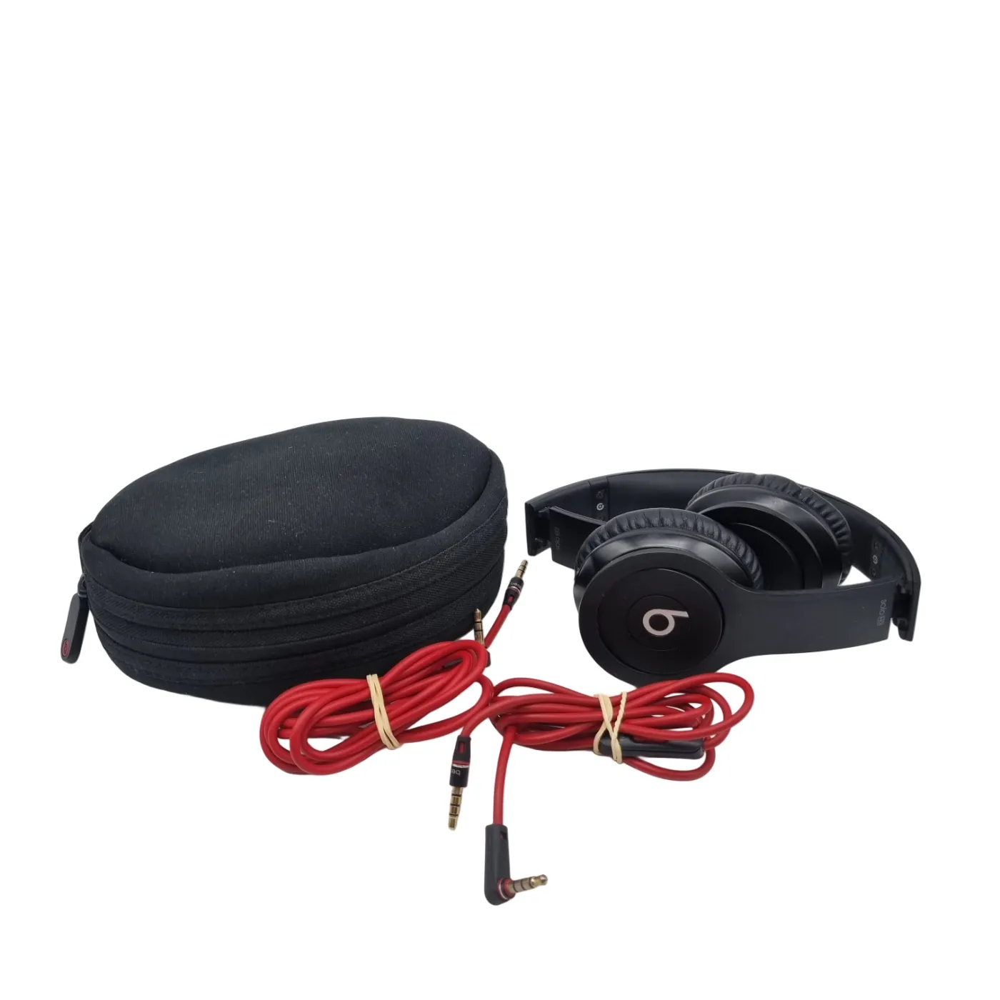Beats Headphones Solo HD + 2 Cords + Bag (WR 1368714)