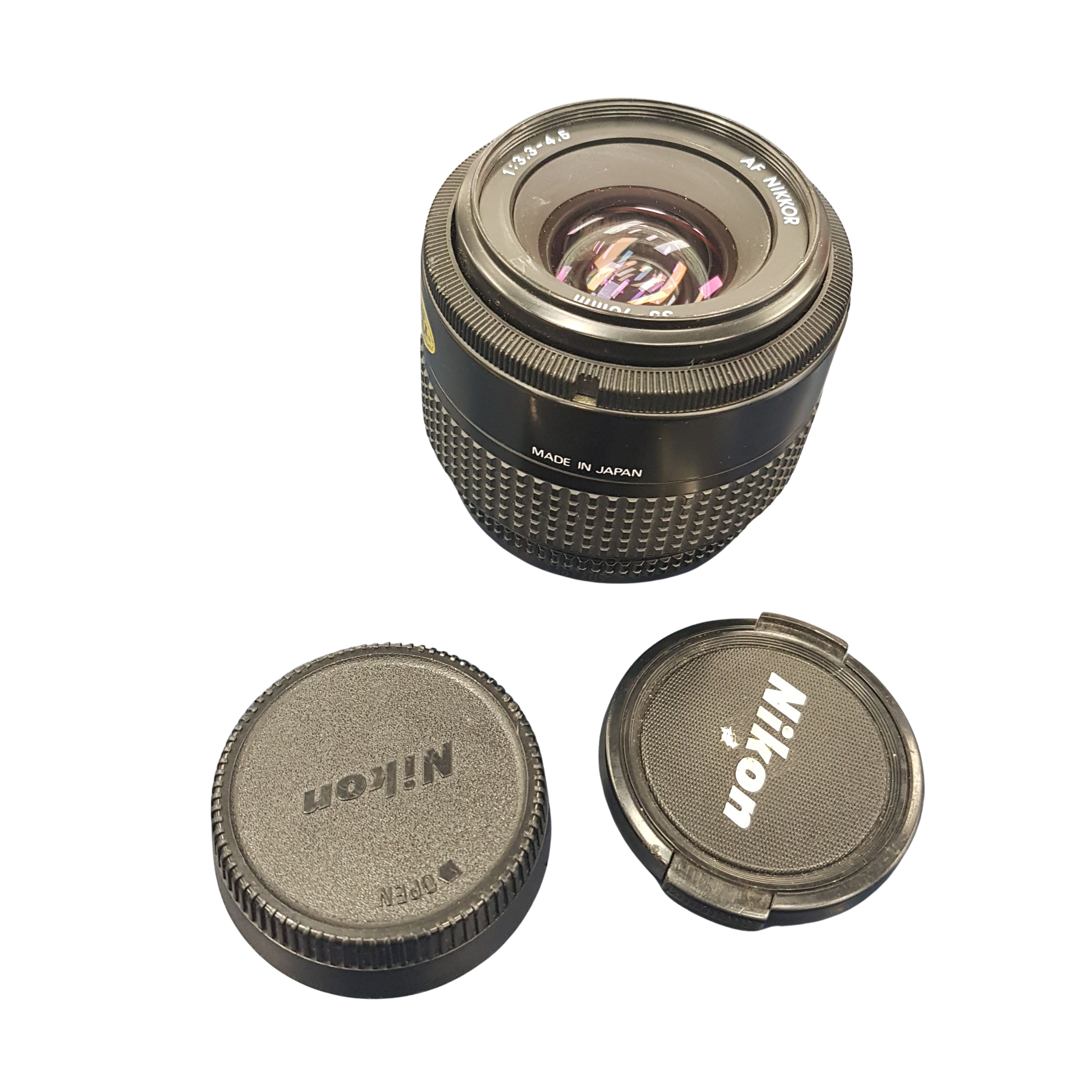 Nikon 35-70mm f/3.3-4.5 AF Nikkor Lens, USED Condition, With Front + Rear Lens Caps (MR 1398712)
