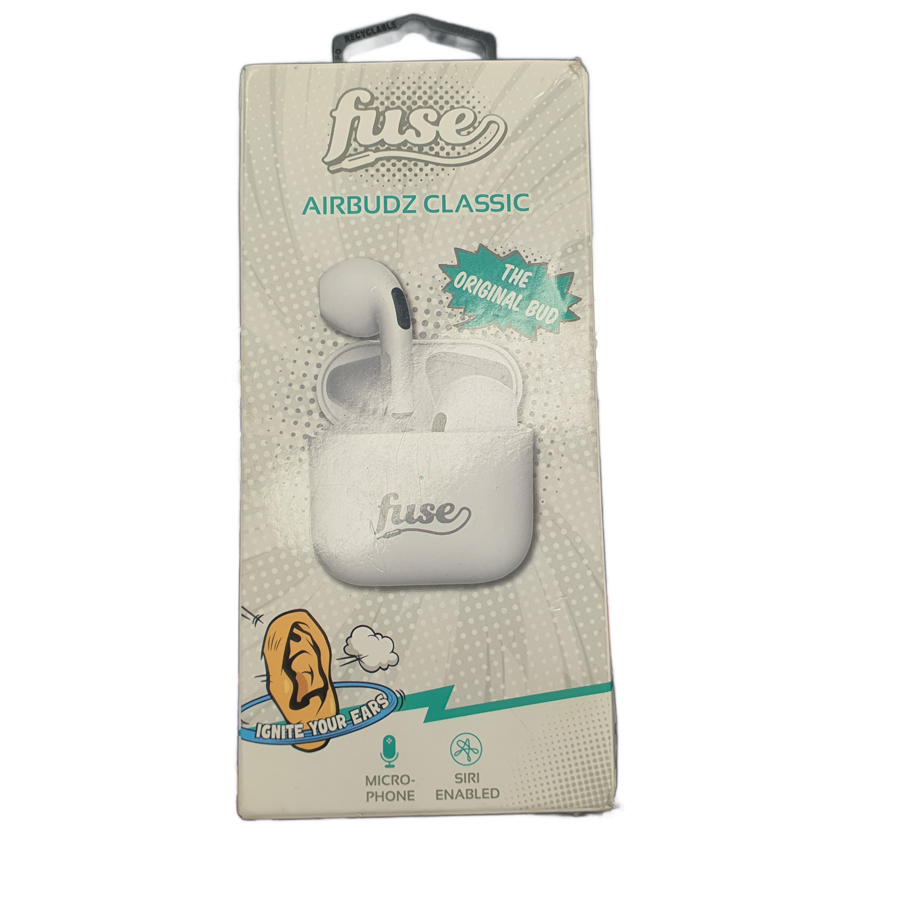 Fuse Airbudz Classic White (AFS-AIRBUDZ-WHT) (MR)