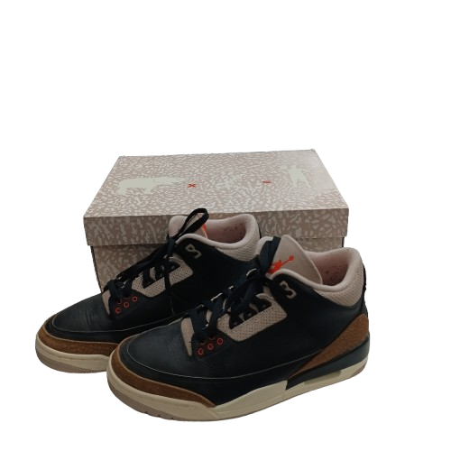 Jordan Shoes Pair Jordan 3 Retro Brown Orange Size 8.5 (NA 1429321)