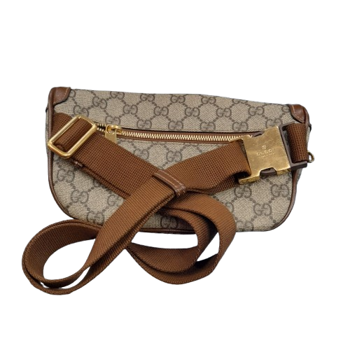 Gucci GG Supreme Bum Bag Brown Tan (1431968) (GE)
