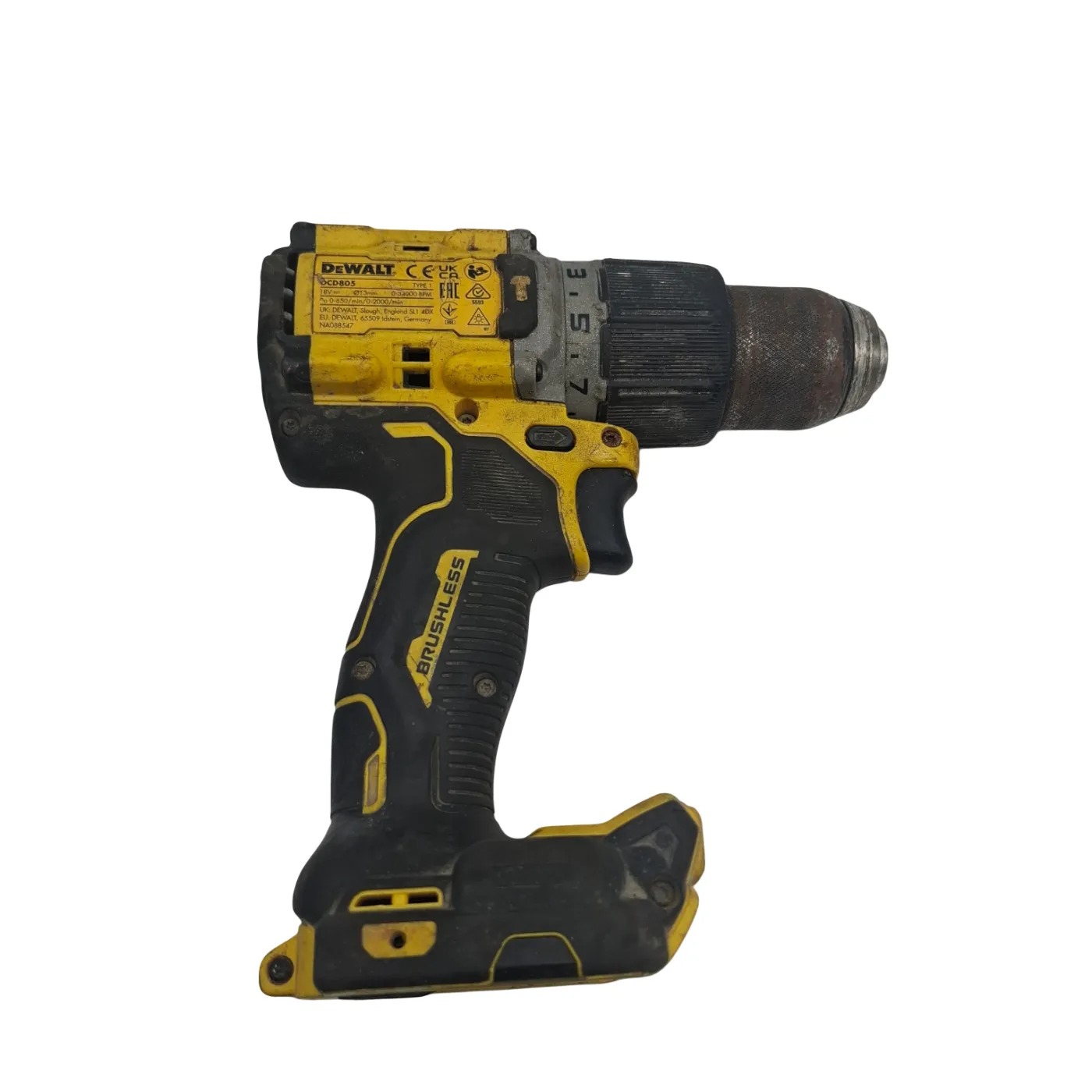 DEWALT DCD805 Cordless Hammer Drill Driver (WR1412895)