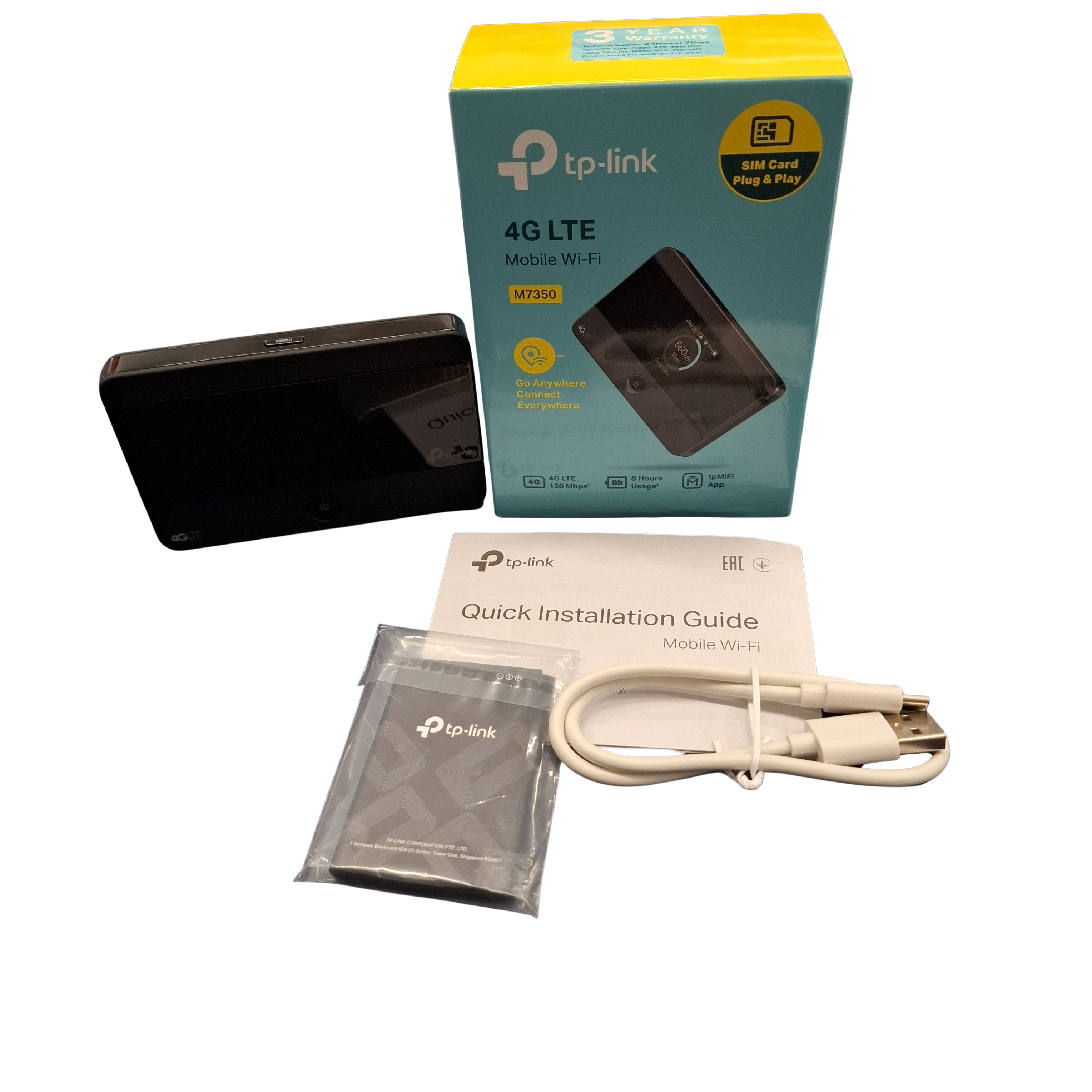 TP Link M7350 4G LTE Mobile Wi-Fi Modem (1430698) (JN)